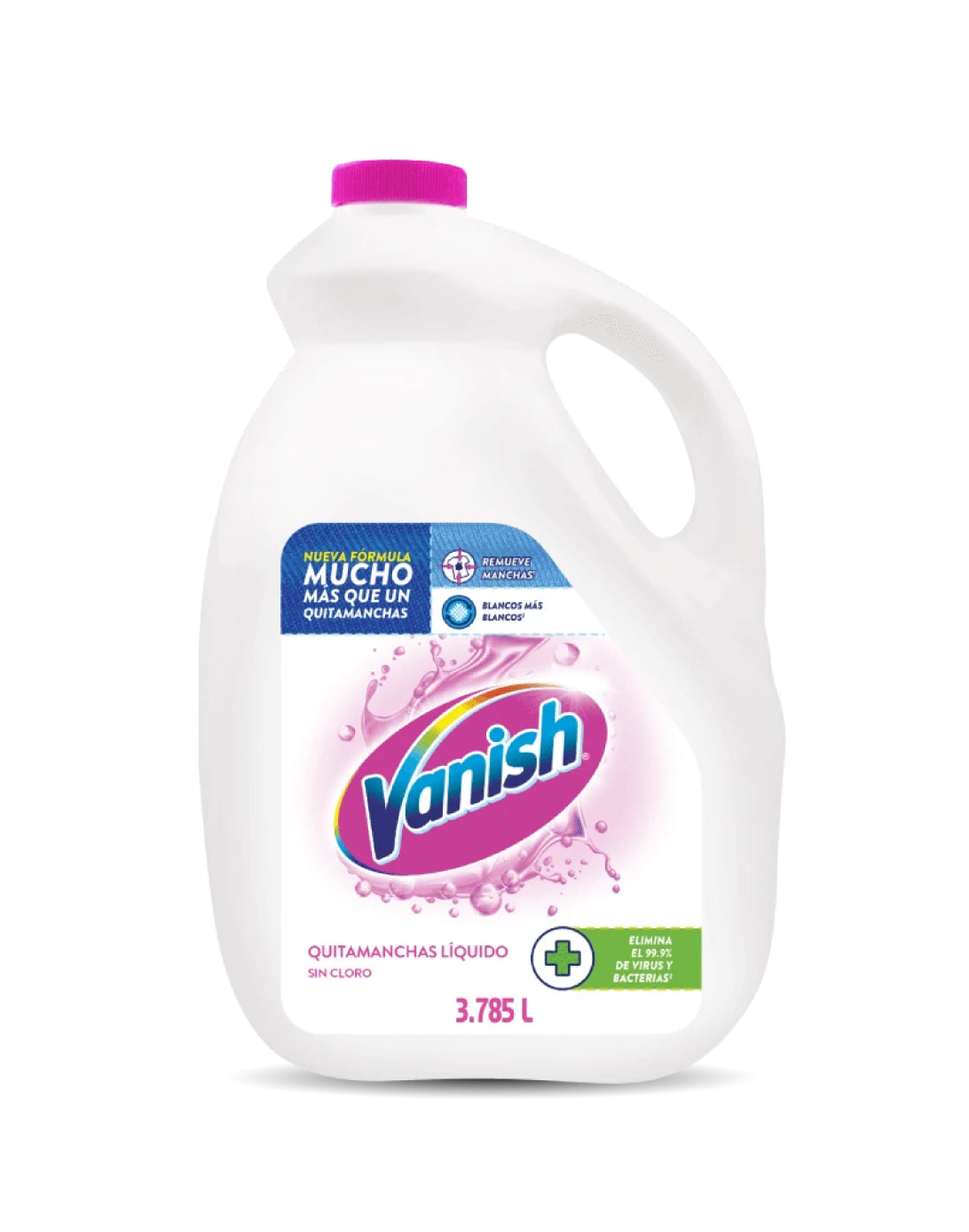 Vanish Quitamanchas líquido ropa blanca multiuso 3785 cc - Puntolimpieza